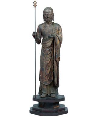 大迦叶尊者像，取自日本九州国立博物馆